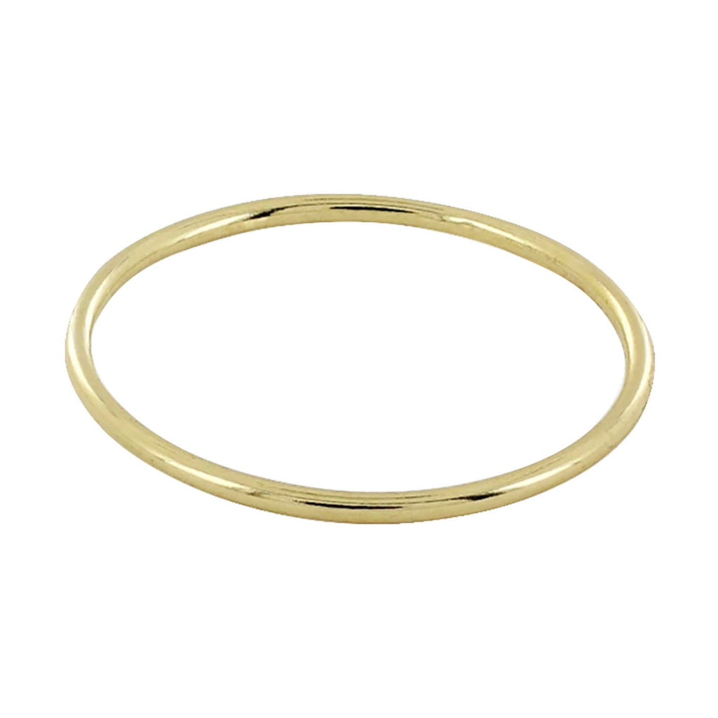 Anillo Oro 10k Liso para Mujer - Joyería Mexicana