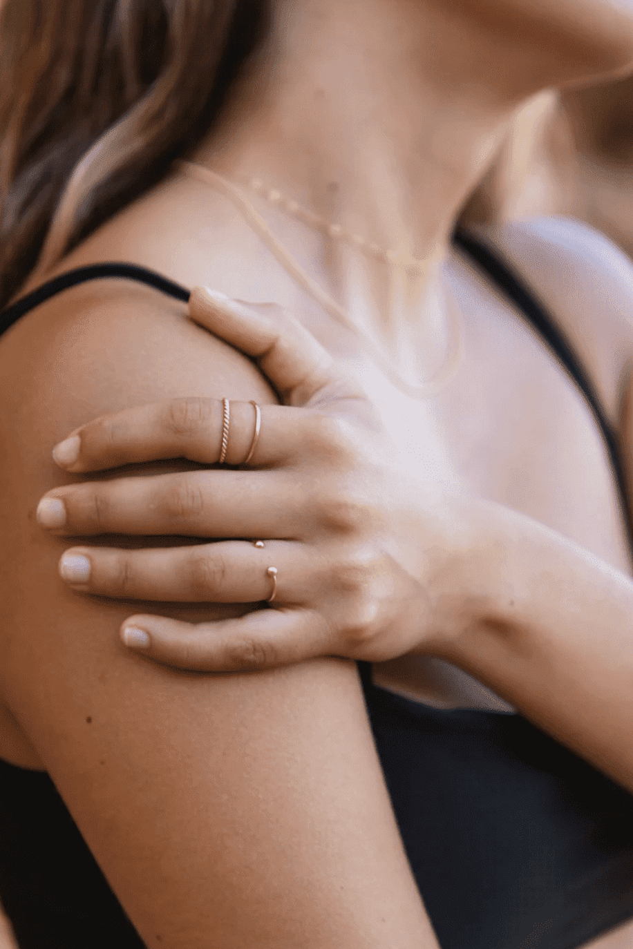 Anillo Oro 10k Liso para Mujer - Joyería Mexicana